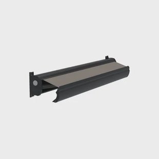 Optima Knikarmscherm Ts - Antraciet - Doek D282 - Handmatig - Uv-bestendig - 300x250cm