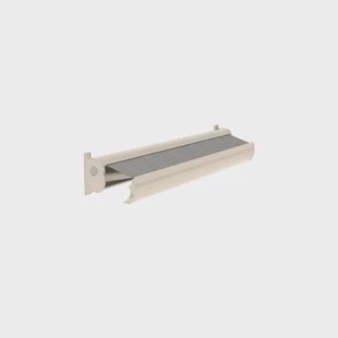 Optima Knikarmscherm Ts - Crème - Doek D285 - Handmatig - Uv-bestendig - 500x250cm