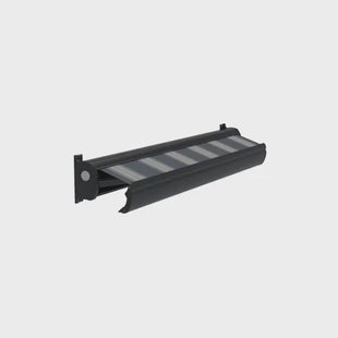 Optima Knikarmscherm Ts - Antraciet - Doek D414 - Handmatig - Uv-bestendig - 450x300cm