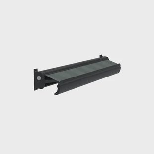 Optima Knikarmscherm - Antraciet - Doek D388 - Elektrisch - Uv-bestendig - 550x250cm