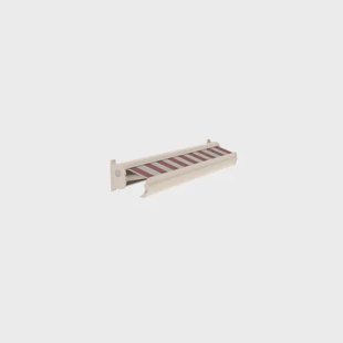 Optima Knikarmscherm Ts - Crème - Doek D509 - Elektrisch - Uv-bestendig - 400x250cm
