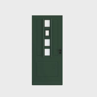Cando Glasset Voordeur Ml815 - Mat Isolatieglas Hr++ - 93x201,5cm