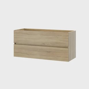Tiger Wastafelonderkast Condo 12cm - Licht Eiken Mat - 12x55x45cm