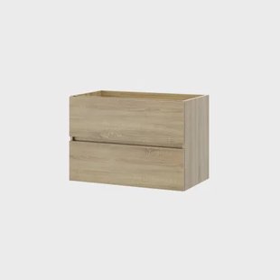 Tiger Wastafelonderkast Condo 80cm - Licht Eiken Mat - 80x55x45cm