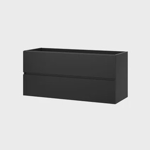 Tiger Wastafelonderkast Condo 12cm - Zwart Mat - 12x55x45cm