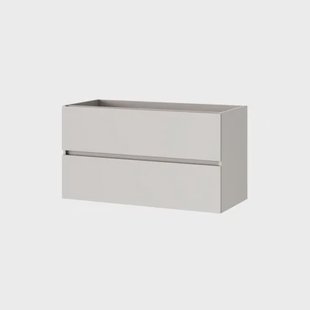 Tiger Wastafelonderkast Condo 100cm - Greige Mat - 100x55x45cm