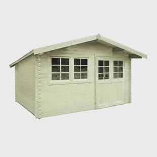 Solid Superia Traditional Visp Tuinhuis - Vurenhout - Geïmpregneerd - 418x388cm