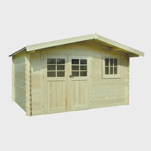 Solid Superia Traditional Salzburg Tuinhuis - Vurenhout - Geïmpregneerd - 388x298x253,3cm