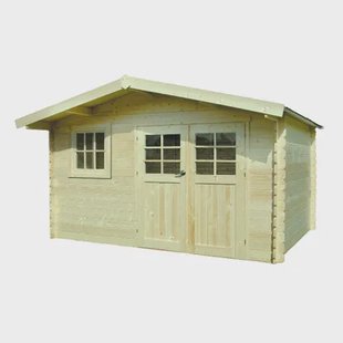 Solid Superia Traditional-linz Tuinhuis - Vurenhout - Geïmpregneerd - 388x388cm