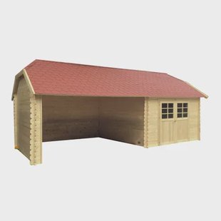 Solid Superia York Tuinhuis - Vuren - Geïmpregneerd - 665,2x298x320,1cm