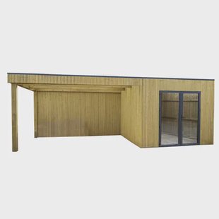 Solid Superia Vertico Benedita Tuinhuis - Vurenhout - Geïmpregneerd - 707,6x304,6cm