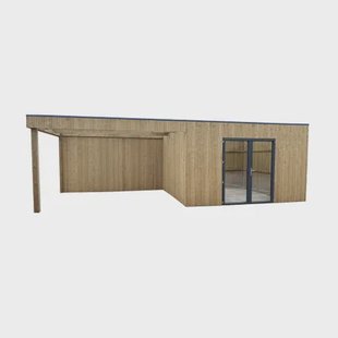 Solid Tuinhuis - Superia Vertico Nazaré - Vuren - Geïmpregneerd - 811,6x304,6x240,5cm