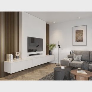 Cando Lattenwand Decowall Acoustic - Desert Glow - Goud - 260x30 Cm - 2 Stuks
