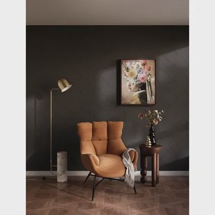 Cando Akoestisch Wandpaneel Decowall Felt Pattern - Scales - Antraciet - 260x60cm - 9mm