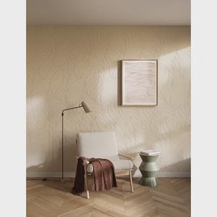 Cando Akoestisch Wandpaneel Decowall Felt Pattern - Flow - Zand - 260x60cm - 9mm