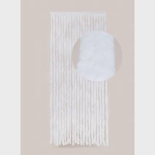 Degor Vliegengordijn Kattenstaart - 90x210cm - Wit
