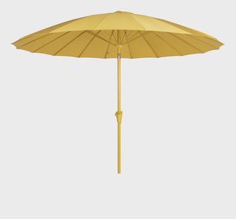 Zuiver Parasol 'Sunshine' 250cm, kleur Geel