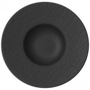 Villeroy & Boch Diep Bord / Pastabord Manufacture Rock - Zwart - ø 28 cm