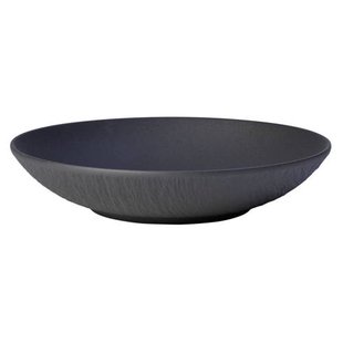 Villeroy & Boch Serveerschaal Manufacture Rock - Zwart - ø 23.5 cm