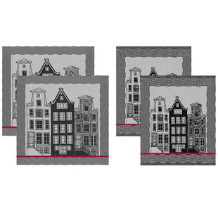 DDDDD Canal thee- en keukendoek (set van 4)