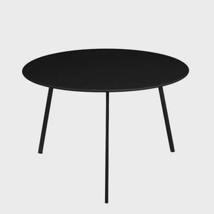 Mica Decorations bijzettafel Seatle zwart (58x38 cm)