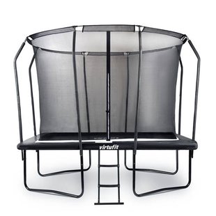 Virtufit Premium Rechthoekige Trampoline met Veiligheidsnet - Gratis trap 183 x 274 x 245 cm