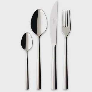 Villeroy & Boch Bestekset Piemont - 18/10 RVS - 4-delig / 1 persoons