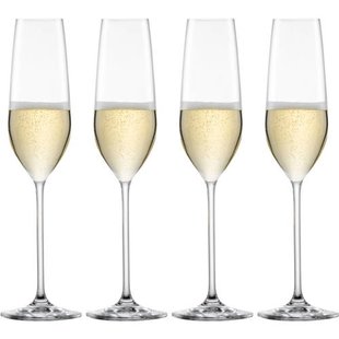 Schott Zwiesel Champagneglazen - Flutes - Fortissimo - 240 ml - 4 stuks