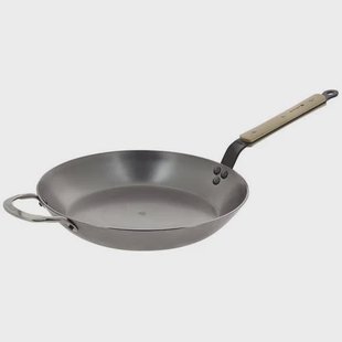 de Buyer Koekenpan Mineral B Hout - ø 24 cm - zonder anti-aanbaklaag