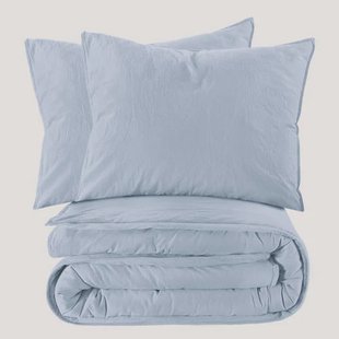 NOUS Living stonewashed dekbedovertrek lits-jumeaux (240x220 cm)