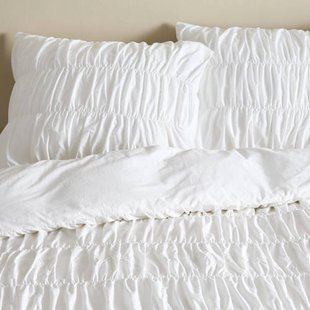 NOUS Living katoenen dekbedovertrek 1-persoons (140x220 cm)