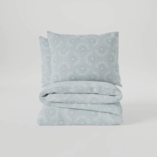 W katoen-polyester dekbedovertrek lits-jumeaux (240x220 cm)