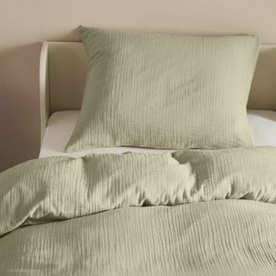 NOUS Living mousseline dekbedovertrek 1-persoons (140x220 cm)