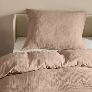 NOUS Living mousseline dekbedovertrek 1-persoons (140x220 cm)