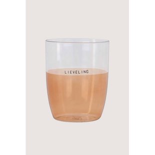 Zusss waterglas Lieveling (Ø8cm)