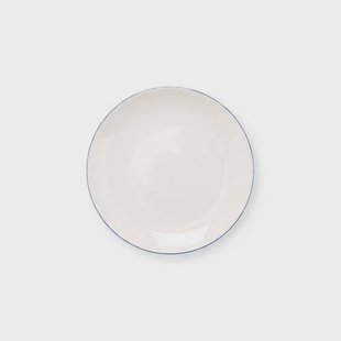 vtwonen ontbijtbord White-Blue Line (23 cm)