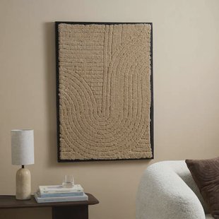 Studio LIVIT wanddecoratie Ruccia zand (70x100 cm)