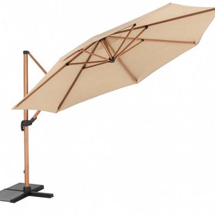 SenS-Line zweefparasol Jamaica zandkleur (ø350 cm)