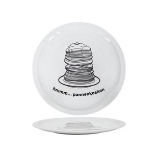 Cookinglife Pannenkoekenborden Porselein ø 30 cm - 6 Stuks