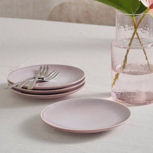 NOUS Living Artisan gebaksbord (Ø15 cm) (set van 4)