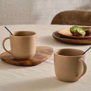 NOUS Living Grain mok (Ø9,5 cm) (350 ml) (set van 2)