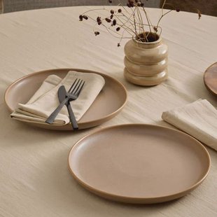 NOUS Living Grain dinerbord (Ø26 cm) (set van 2)