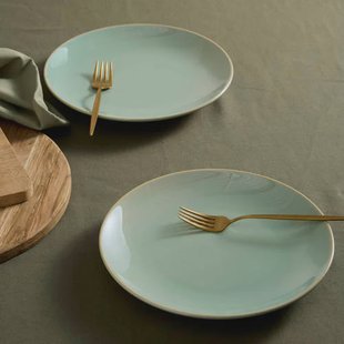 NOUS Living Artisan dinerbord (Ø25,5 cm) (set van 2)