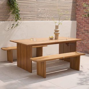 Studio LIVIT diningset Marieda/Mare teak