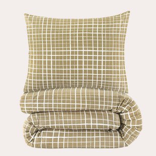 NOUS Living viscose katoenen dekbedovertrek 1-persoons (140x220 cm)