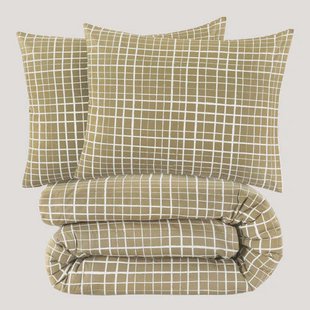 NOUS Living viscose katoenen dekbedovertrek lits-jumeaux (240x220 cm)