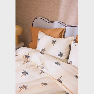 NOUS Living katoenen dekbedovertrek 1-persoons (140x220 cm)