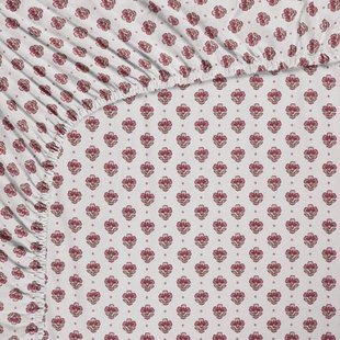 Pip Studio katoenen hoeslaken - Licht roze