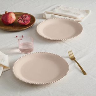 NOUS Living Perle dinerbord (Ø27 cm) (set van 2)