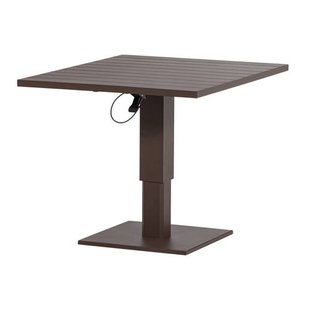 WOOOD hoogte verstelbare tuintafel (100x80x52/77 cm) Tesso